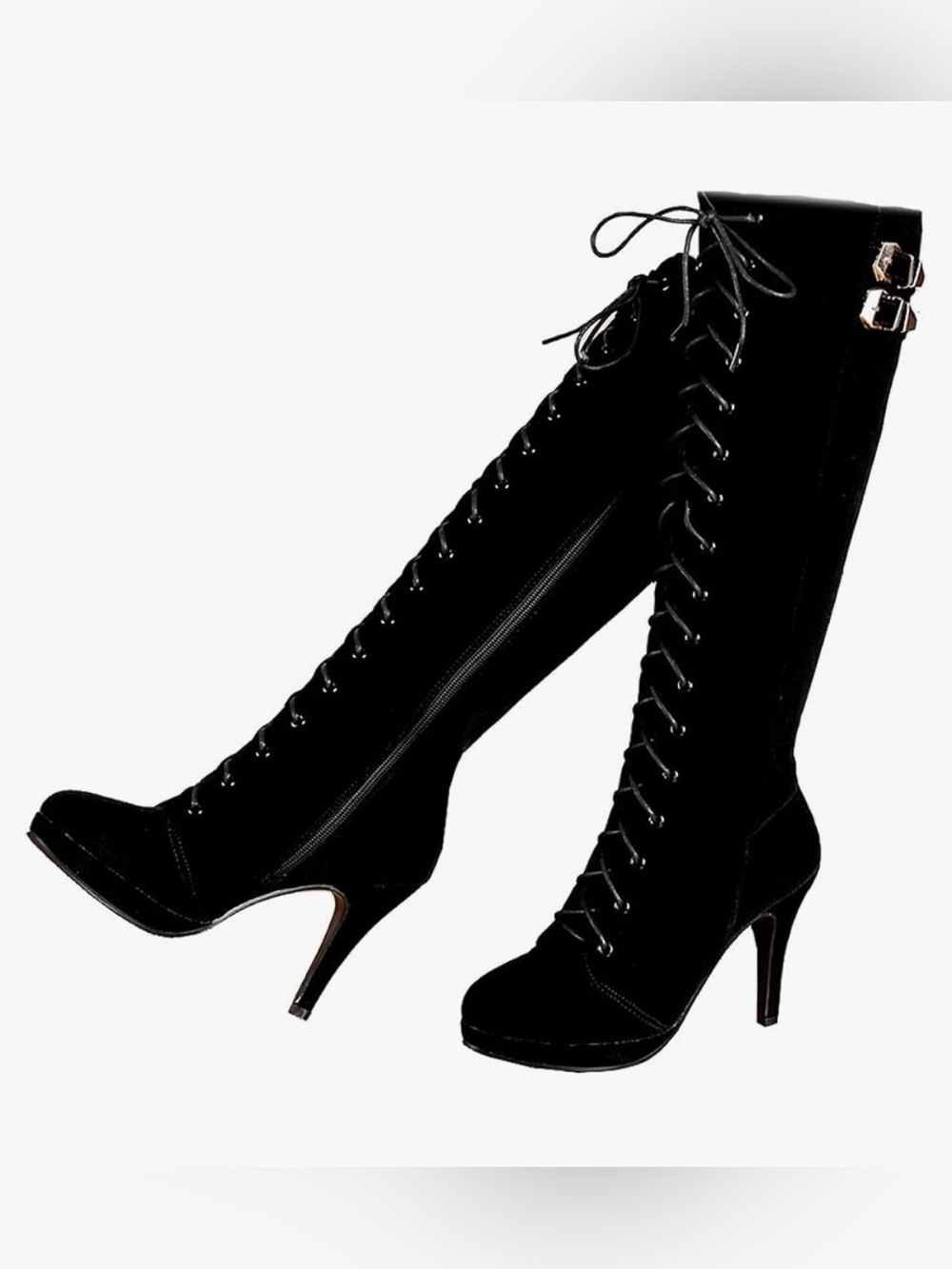 Getmorebeauty lace up boots size 40